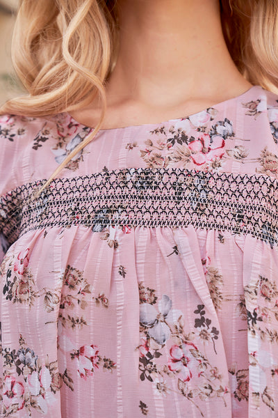 Pink Floral top